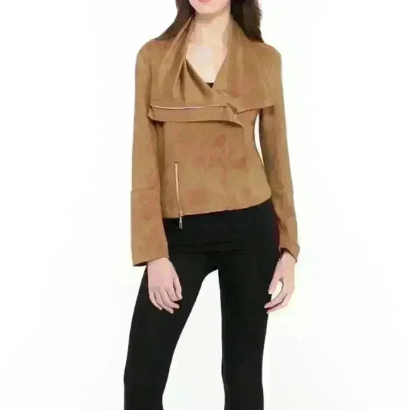COCO & tashi Faux Suede Jacket - Picture 1 of 6